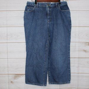 JMS Just My Size 20W Stretch Classic Denim Women's Blue Jeans 38"
